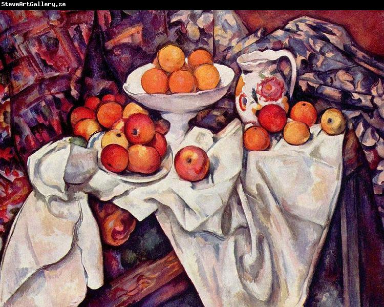 Paul Cezanne Still Life with Apples and Oranges